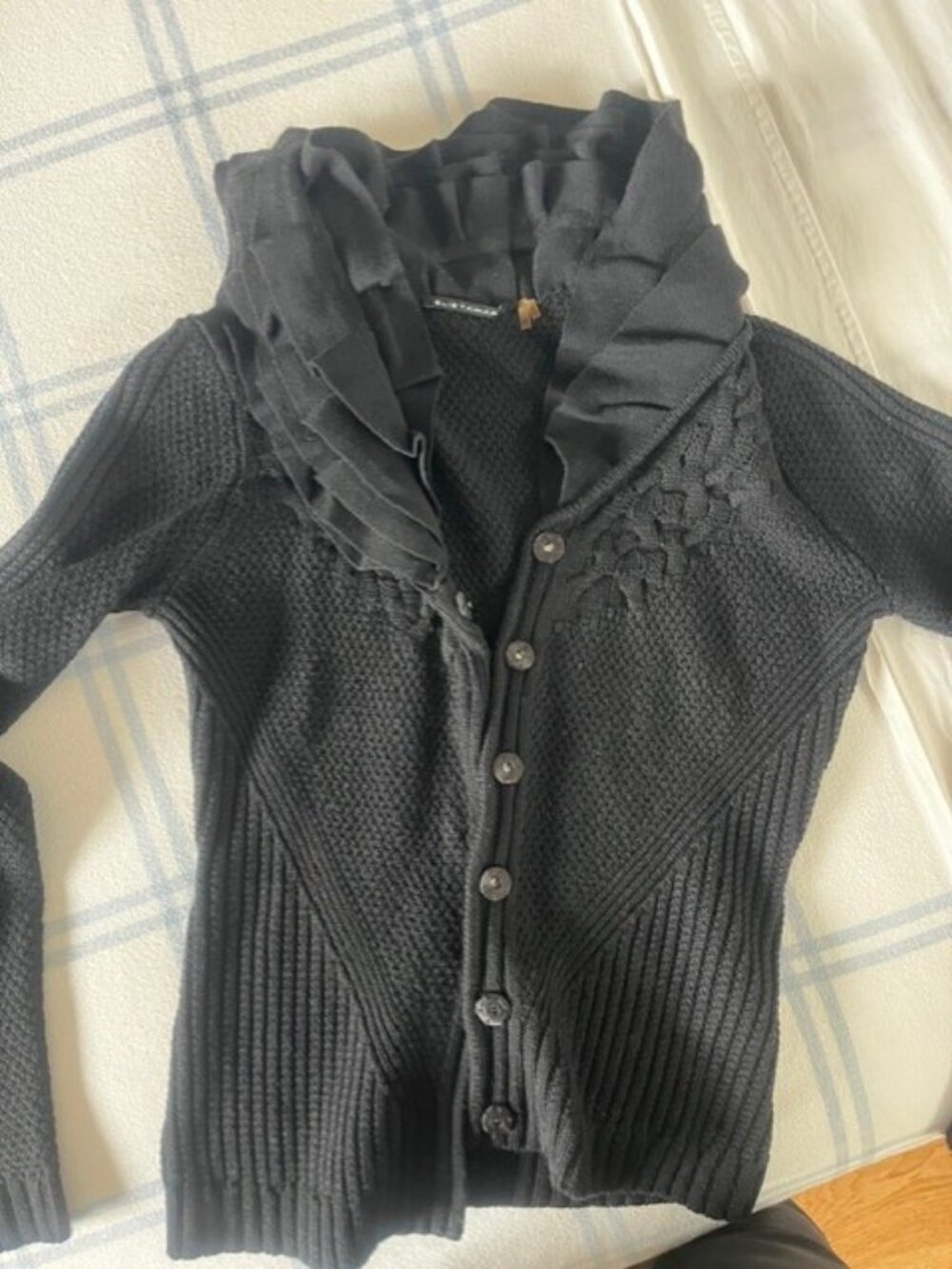 Elie Tahari Merino Wool Cardigan  - XS